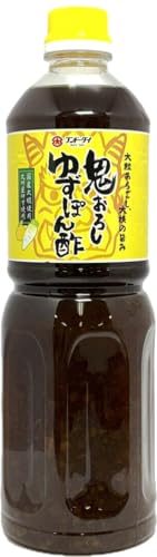 < フンドーダイ Fundodai > 鬼おろしゆずポン酢 PONZU WITH GRATED RADISH < 1000ml >