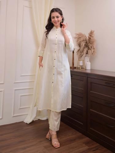 Image of Leriya Fashion Co-ord Set For Women Stylish | Kurti Set For Woman | Short Kurti For Woman | Anarkali Suit For Women's | Festive Ethnic Indian Traditional Outfit for Functions & Puja