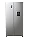 Produktbild Gorenje NRR 9185 DAXLWD Side by Side Kühl-Gefrierkombination, Made in Europe, EEK D, NoFrostPlus, Inverter-Kompressor, Crisp Zone, ConvertActive Zone, FastFreeze, 178,6 cm, Edelstahl