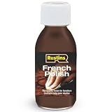 Rustins French Polish Pure Shellac Quality Finish for Furniture 125ml | 4.2 Fl. Oz.