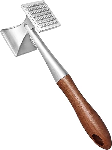 Asdirne Fleischklopfer, Schwer Belastbar Fleischhammer, Steakhammer mit...