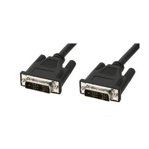 Cavo monitor video digitale DVI-D Single Link maschio maschio schermato - 1,8 mt Nero