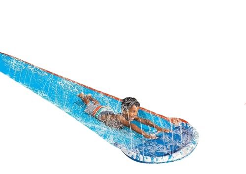 Maskworld Rasen Wasserrutsche 4,88m Rasenrutsche Rutschbahn mit Sprinkler Garten Wasser-Spiel Maskworld Rasen Wasserrutsche 4,88m Rasenrutsche Rutschbahn mit Sprinkler Garten Wasser-Spiel