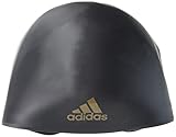 vorgeformter Rücken adidas Unisex-Erwachsene Adizero XX Swim Cap Badekappen, Schwarz/Pantone, Large