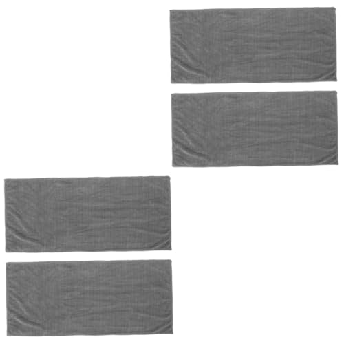 balacoo 2sets Fiber Sports Towel Comfortable Workout Towel Fast-Drying Gym Hiking Climbing Camping Supplies 2pcs*2