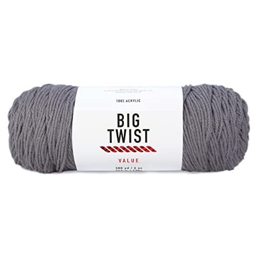 Image of Value Worsted Yarn (Medium Gray)