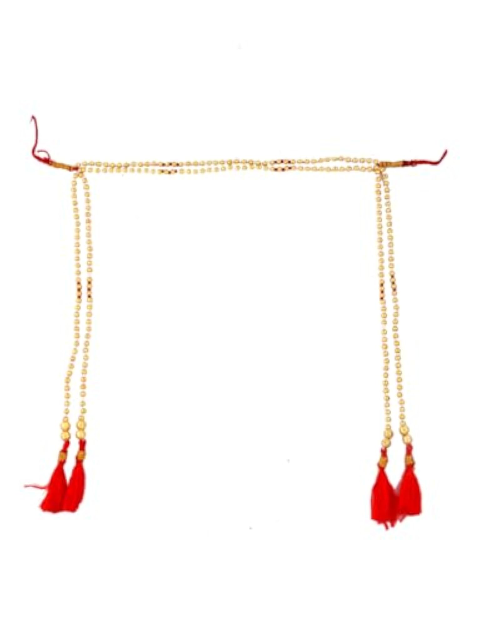 Traditional Golden Mundavalya for Weddings, Marathi Design