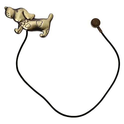 Amosfun Hebilla de Cortina Neto atrapar Atar Ganchos de Cortina con Clase visillos Dormitorio visillos Salon Amarre de Cortina único Amarre de Cortina para el hogar aleación Brown