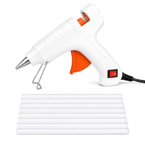 Image of Freedy 20 Watt Mini Glue Gun with 10 Glue Sticks, With On and Off Switch Button Standard Temperature Corded Glue Gun d