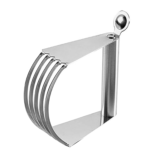 MOLUCKFU Chef Flour Mixer Pastry Cutter Versatile Baking Utensil for Uniform Blending Easy Cutting and Mixing for Biscuits Pastries and More
