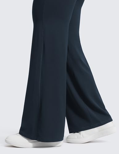 Image of CRZ YOGA Softretch Wide Leg Pants 28 inch /30 inch /32 inch | No Front Seam, Ultimate Comfort, Next to Skin, Yoga, Casual, High Waisted, for Women