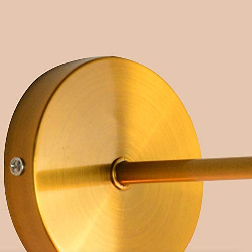 Lámpara de pared orientable de hierro con casquillo E27 estilo nórdico 7