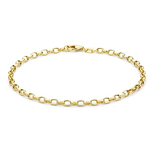 Carissima guld damarmband 9 karat (375) gult guld 18 cm