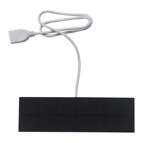 Solar Panel Charger for Camping, Fast Charging USB Charger, 3W Solar Charger, Panel de carga solar, cargador de teléfono, batería portátil, cargador solar para teléfono celular, portátil, cámara
