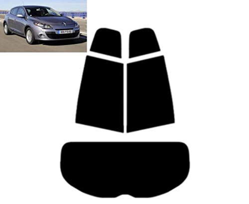 Kit film solaire prédécoupé Renault Megane (3) 5 portes (2008 - 2016 Kit film solaire prédécoupé Renault Megane (3) 5 portes (2008 - 2016