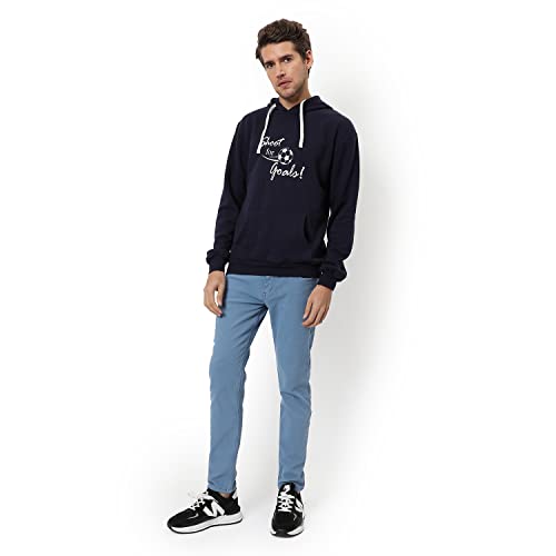 Image of CAHOOT Men's Printed Sweatshirt Regular Fit for Casual Wear | Full Sleeve | Cotton | Stylish Sweatshirt Crafted with Comfort Fit and High Performance for Everyday We