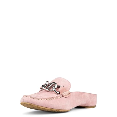 Image of Donald J Pliner Womens Barney Distressed Metallic