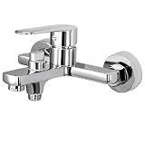 Rubinetto Vasca da Bagno Miscelatore Vasca da Bagno Rubinetto per Vasca Miscelatore Doccia Rubinetto Doccia con Manopola Centrale Rubinetto Vasca Rubinetto Bagno per Vasca e Bagno(Cromato-Z)