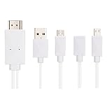 cable mhl a hdmi para samsung j5 USB A (macho) – Conector a fuente de alimentación USB (CC 5 V)