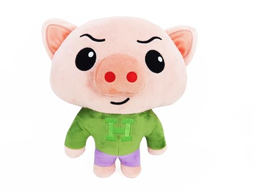 BANDAI - Peluche Musical DX de Hoggie PL85015, Juguete de Peluche Suave con Sonido, Muñeco de la Serie El Héroe del Corazón, Juguete para Niños y Niñas.