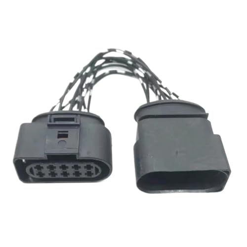 Conector adaptador de faros xenón de 10 pines para bombilla LED de coche