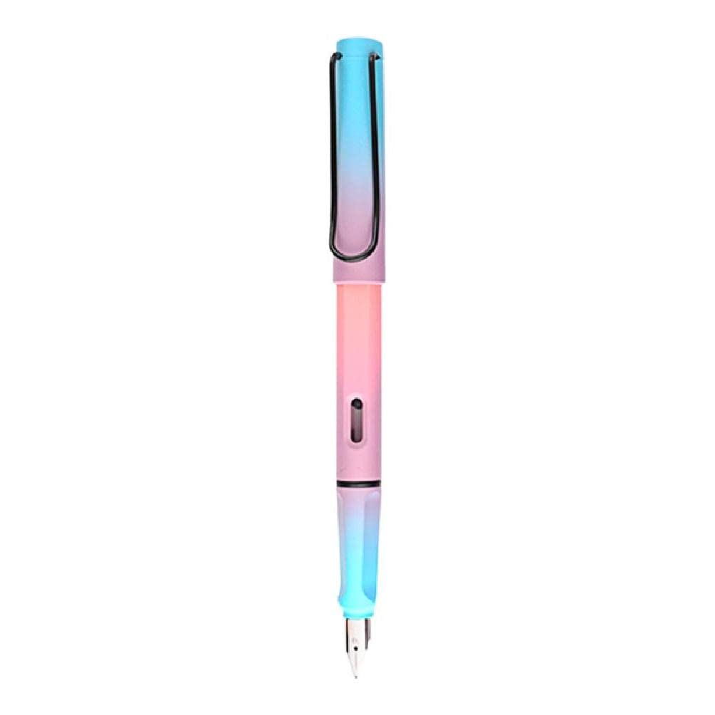 Stylo Plume Coloré Avec Fenêtre Visible, Absorbeur à Piston