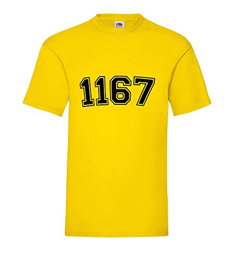 T-shirt pour homme jaune XXXL pour vos sorties décontractées