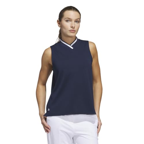 Polo sans manches femme Adidas Go-to en maille respirante