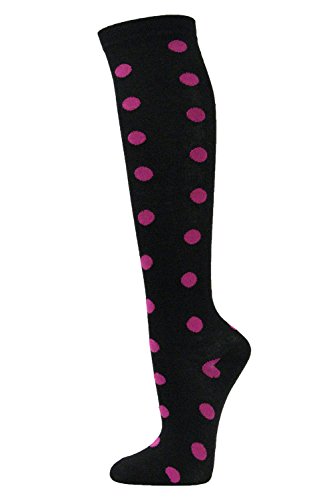 Image of SocksKnee Women Multi-Pack Colorful Variety Design Assorted Activewear Knee-High Stocking Socks, 9-11