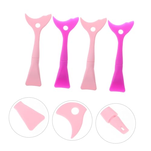 Plantillas de Delineador de Silicona Mikinona 4pcs miniatura 7