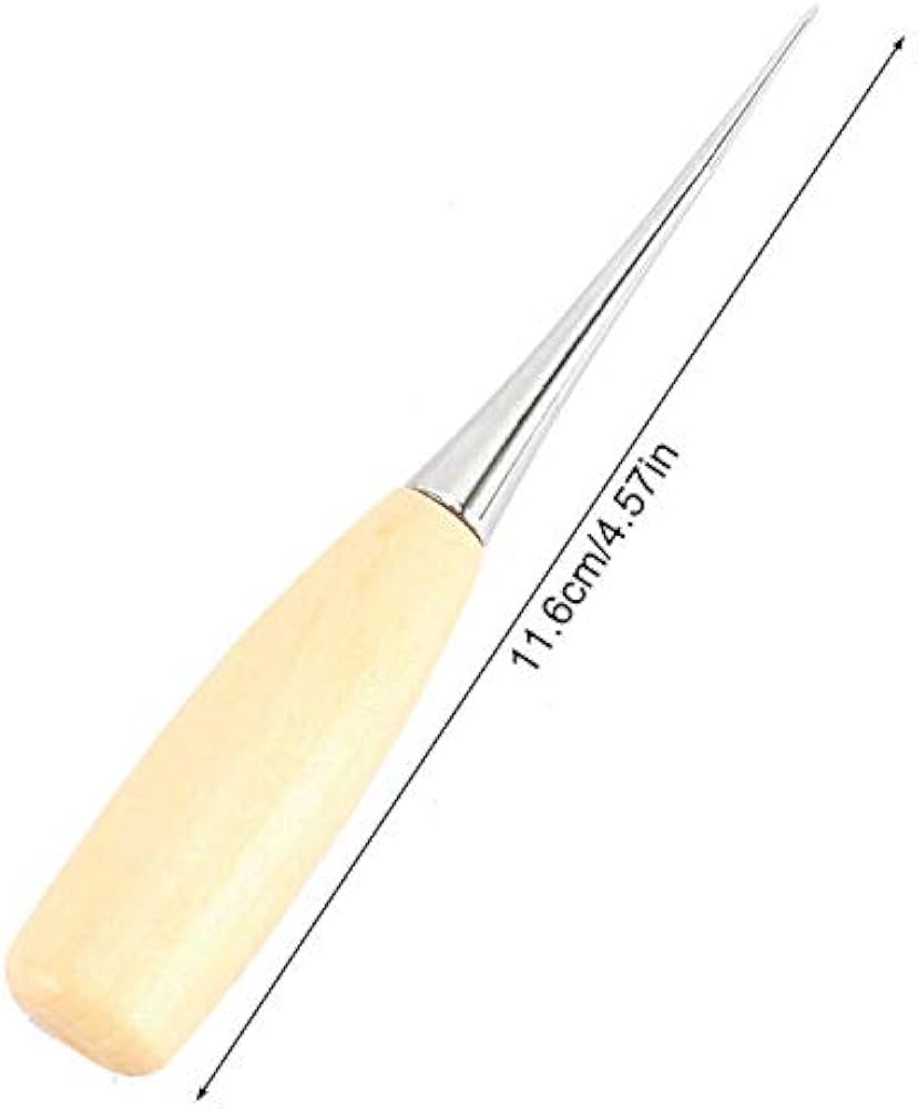 Outil De Poinçonnage De Fente De Tissage à La Main En Cuir En Acier Allié En Acier Allié De