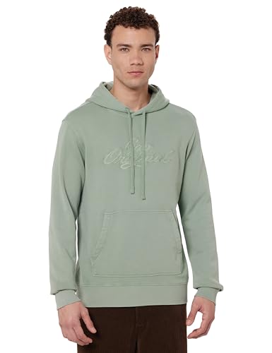Image of Gap Men's Full Sleeve Hooded Neck Standard Fit Brushed Sweatshirt,Lt.Brown,XS