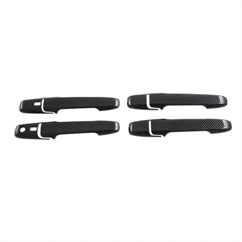 Cache poignée de porte Toyota Veloz 2022-2024 en fibre de carbone