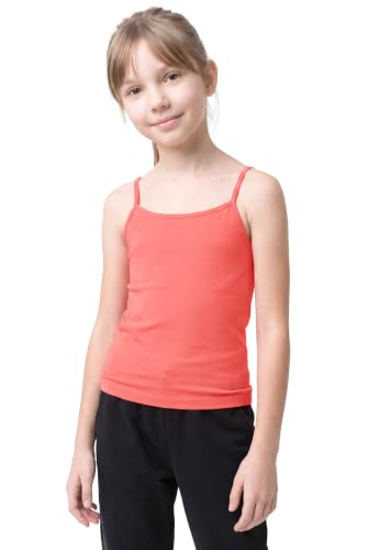 Image of Kurve Girl's Sleeveless Tank Top - Stretch Undershirts Cami Camisole, UV Protective Fabric, Rated UPF 50+ (Made in USA)
