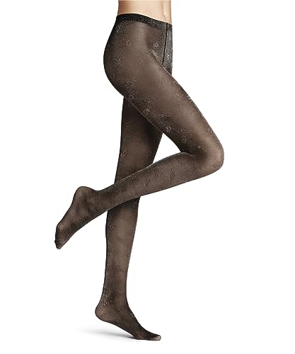 Pantimedias de rejilla transparentes con patrón fishnet y cintura elástica