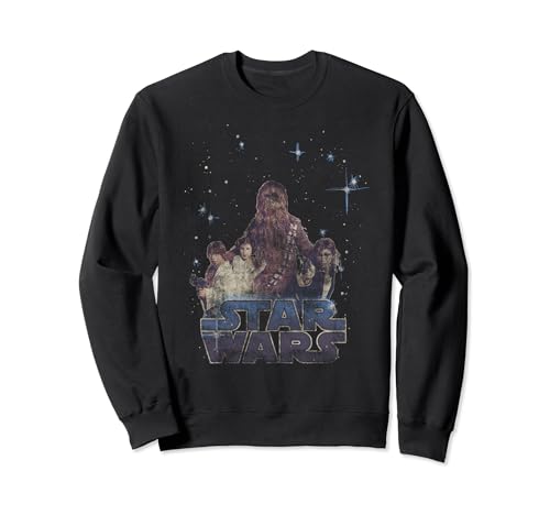 Sweatshirt Star Wars imprimé poster graphique Cool Crusaders pull coton hiver
