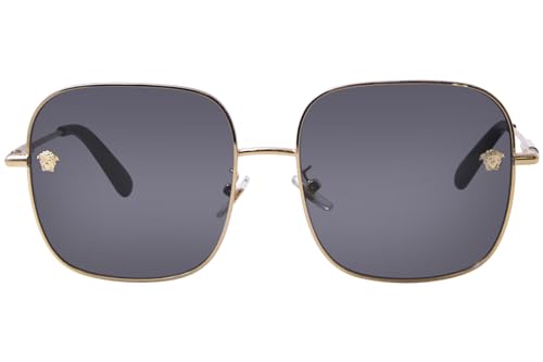 Versace Sunglasses VE 2246 D 100287 Gold Dark Grey2