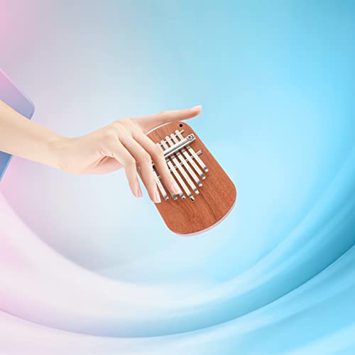 BIENKA Instrument du Bout des Doigts Kalimba Durable Mini Piano à Doigts Portable Kalimba 8 Tons Piano (Color : Wood… - Les Beatles, Paul McCartney, John Lennon, RIngo Starr, George Harrison BIENKA Instrument du Bout des Doigts Kalimba Durable Mini Piano à Doigts Portable Kalimba 8 Tons Piano (Color : Wood… – Image 5