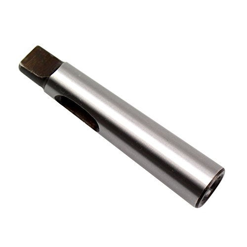 MT1 to MT2 Morse Taper Drill Sleeve Reducing Adapter for Lathe Milling, No