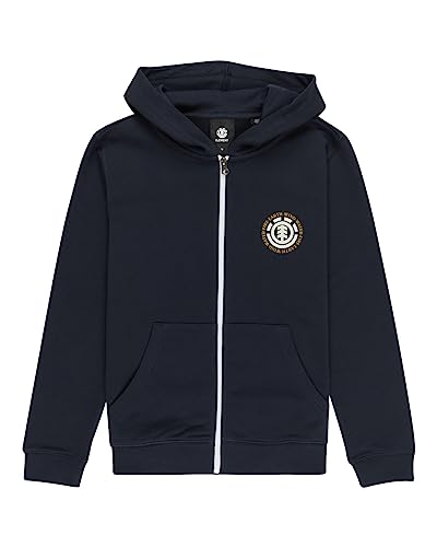 Sweat-shirt garçon Element Seal BP ZH à capuche et fermeture éclair noir