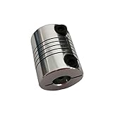 XBaofu 1PCS 6X8MM D25L30 Aluminium Z-Achse Flexible Kupplung for Schrittmotor Koppler Wellenkupplungen 3D-Drucker-Teile Zubehör
