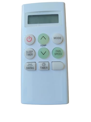 Image of Sanavya AC Remote Control - Compatible Replacement for Split & Window Air Conditioners - Replicates Genuine Remote Functions (AKB73756202 LG AC 114 LG Himalaya)