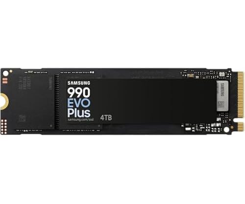 日本サムスン PCIe 4.0×4/5.0×2 NVMe M.2 SSD 990 EVO Plus 4TB MZ-V9S4T0B-IT
