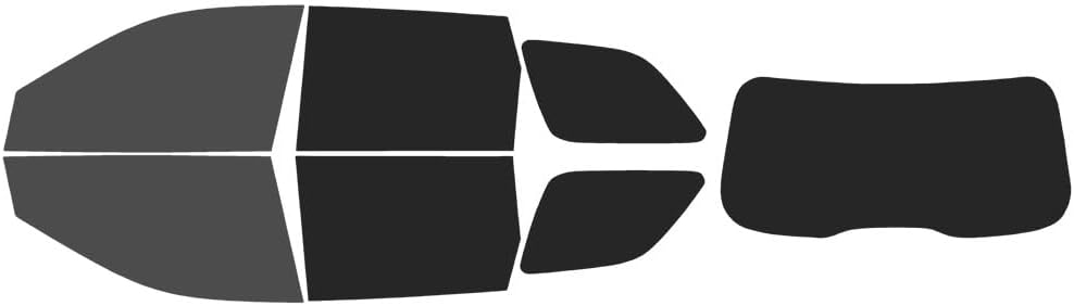 The Tint Effect Precut Window Tint Kit Compatible with Jeep Grand Cherokee SUV (2014-2021) (Includes: Front Windshield Visor precut in 15%) Automotive Film