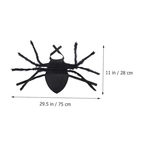 Disfraz Arnes Araña Halloween para Perros y Gatos miniatura 2