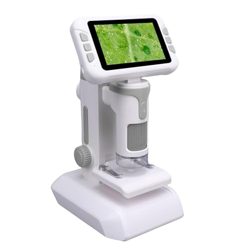 Microscope pour enfants 1600X pour observer les insectes au jardin avec écran LCD