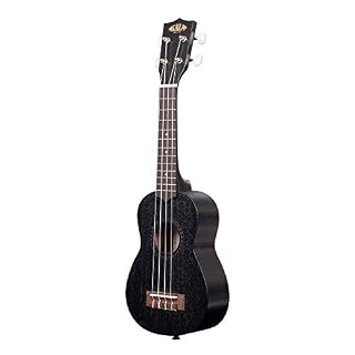 KALA KA-15S BLK Ukulélé soprano en acajou avec housse Noir satiné - Les Beatles, Paul McCartney, John Lennon, RIngo Starr, George Harrison KALA KA-15S BLK Ukulélé soprano en acajou avec housse Noir satiné – Image 3
