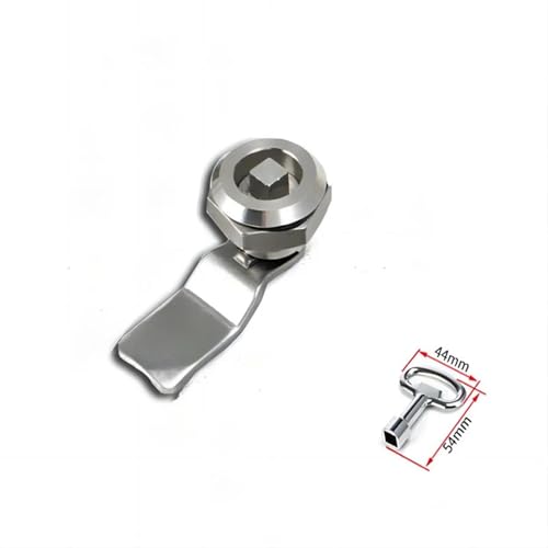 Serrure de porte d'armoire électrique en zinc avec came rotative Lock-C-Zinc-H1 - 6
