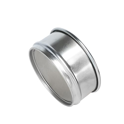 LVDALAB All 304 Stainless Steel Mesh Lab Sieve, 500 Mesh (0.03mm) Aperture Test Sieve, 4inch(10cm) Standard Analysis Sample Test Sieves for Industrial Laboratory Homes