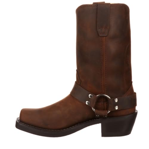 Durango Head West Pelle Stivale da Cowboy, Marrone (Harness Brown), 40 EU